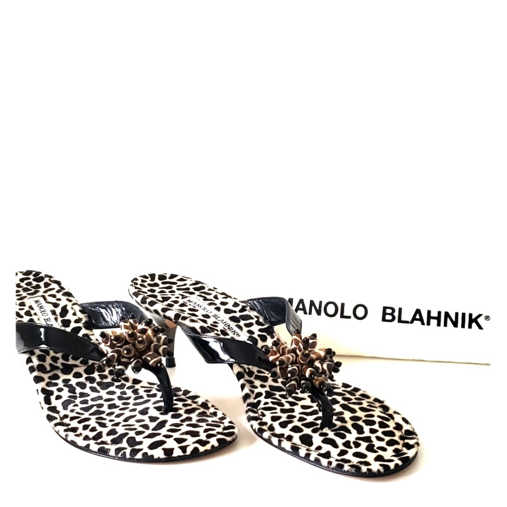 Manolo Blahnik Calto Black